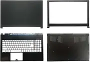 New LCD Back Cover Front Bezel Palmrest Bottom Case Top Cover Compatible for MSI GS63 GS63VR MS-16K1 MS-16K2 (Color : NO5)