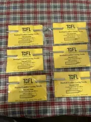 5" Baseball & Softball Glove Leather Lacing Needle (Lot Of 6)