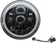 Motorcycle Headlight 7" LED Motorcycle Headlight For Harley Motorcycle Headlamp Touring For Ultra For Classic Electra For Street Glide For Road King For Indian For Triumph A