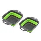 Colander Collapsible Colander Folding Strainer Kitchen Seive Drainage Basket