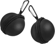 Protective Bag 2 Pcs Ball Case Storage Box Compact Portable Easy Access Zipper Design
