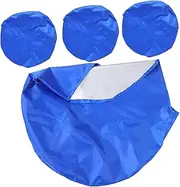 ETHZZLE 4pcs Tire Covers for Trailer Camper SUV Stylish Durable Wheel Protector Easy Installation Sunlight Shielding Fit