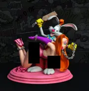 Sexy Jessica Spank 3D Printing Garage Kit Figure Model Kit Unpainted Unassembled