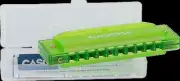 Cascha Fun Blues Harmonica Green C