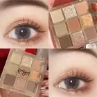Matte Transparent Makeup Glitter Eyeshadow Palette Pigment Eye Shadow