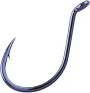 BKK Octopus Beak Hooks Black Nickel Bulk Pack 6/0 Qty 25