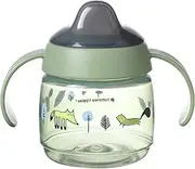 Tommee Tippee Superstar Weaning Sippee, Trainer Sippy Cup for Babies, 4 Month Plus, 190ml, Leak and Shake-Proof, BACSHIELD Antibacterial Technology, 1 Pack, Assorted colours
