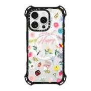 iPhone 16 Pro Bounce Case MagSafe Compatible SOUL HAPPY Blush Phone Case - CASETiFY x Bubz
