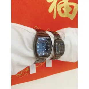 FEMA 菲瑪錶 法國時尚名牌 藍寶石水晶玻璃 黑面FM-GM5598男 男女對錶 手錶