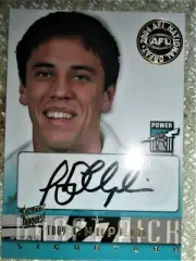 AFL Select Conquest Draft Pick Signature Troy Chaplin (P.A.) DS15 # 031