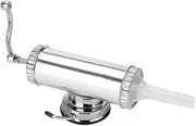 Sausage Stuffer - 2lb Aluminum Alloy Sausage Stuffer Machine, Durable Meat Filling Kit for Home Use with a Fixed Base