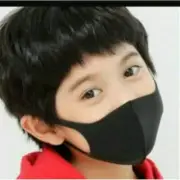 2pcs Kids Face Mask PM 2.5 Anti-Fog Haze Face Mouth Cover Breathable Filter