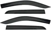Weathershields, Weather Shields for Mitsubishi ASX 10-20 Model Sun Visors Tinted