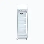 Bromic Upright Display Fridge - 444L - 1 Door - Flat Glass - Lightbox