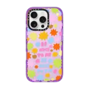 iPhone 16 Pro Impact Case Be Nice by Kristen Peers