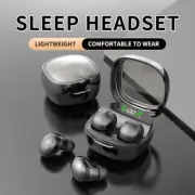 Bluetooth 5.3 TWS Wireless invisible Headphones Semi-In-Ear Earbuds Earphones