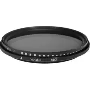 Vivitar 62mm Neutral Density Variable Fader NDX Filter ND2 to ND1000 VNDX-62