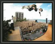 Tony Hawk - SKATE BOARD LEGEND - Signed A4 Photo Poster