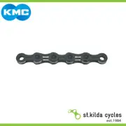 KMC Bike Chain - X11E - 11 Speed - 1/2" X 11/128" - Black Tech