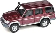 JADI Toyota Land Cruiser 76 Merlot Red RHD 1/64 PA65313