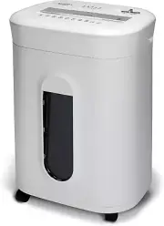 Heavy Duty Anti-Jam 15-Sheet Crosscut Shredder/60 Min Run Time/ 6-Gallon Pullout