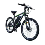 TDR 48V 750W Electric Bike 26 Inch Mountain Bicycle eBike City Alloy Frame 15Ah Lithium Battery Hydraulic Disc Brake 7-Speed Shimano Gear Twist Throttle LCD Display 60Km Range