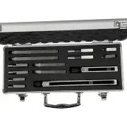 Gauge Block / Gage Block Accessory 14 Pc Set, Beveled End Jaws Cylindrical Jaws