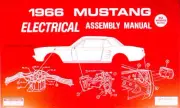 1966 Ford Mustang Electrical Assembly Manual Wiring Diagrams Factory Schematics