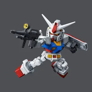 【BANDAI】組裝模型 SD鋼彈 CROSS SILHOUETTE系列 RX-78-2 鋼彈&骨架 套組