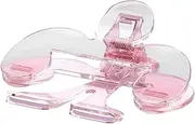 Book Clip - Transparent Book Clips to Hold Open - Lightweight Office Supplies, Multifunctional Reading Accessories for Journal Textbook Notebook Document