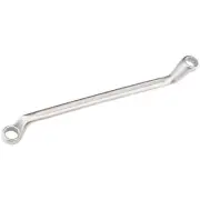 Elora 7/16 x 1/2" Deep Crank Imperial Ring Spanner Offset at 45° bi-hex 05690
