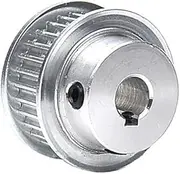 1pcs 14T/15 Teeth HTD 5M BF Type Timing Pulley Bore 5/6/6.35/7/8/10/12/12.7mm for 10/15/20/26mm Width Belt Used in Linear Pulley 5GT(15T-Bore 5mm,20mm)
