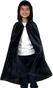 Hooded Cape For Kids | Children's Cloak With Hood For Halloween, Costumes, Red Riding Hood, Harry Potter, Cosplay And More