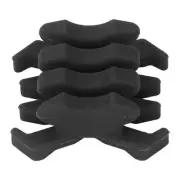 RED 1 Pair Rubber Archery Bow Limbs Vibration Damper Dampener Crab Shaped SS