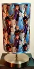 frozen bedside touch Lamp light fabric shade anna elsa olaf sven and bulb