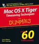 Mac OS X Tiger Timesaving Techniques For Dummies (Paperback)-cover