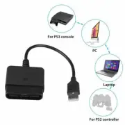 For Ps1 2 Joypad Gamepad To Pc Controller USB Adapter G9Y7