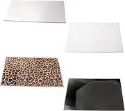 AKOOSY Self Adhesive Blank Pickguard Sheet for Acoustic Guitar Ply DIY Pickguard Material Mirror Surface Design for and Decoration