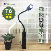 在飛比找蝦皮購物優惠-【奇暢】加長型 T6 磁鐵工作燈 18650鋰電 LED燈 