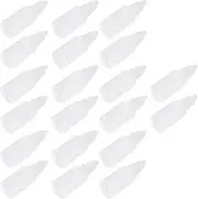 OKUMEYR Travel Essential 20pcs Empty Refillable Eye Drops Bottles Dropper Fill Bottle Eye Drops Container