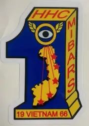 US Army 1st Military Intelligence Bn Aerial Reconnaissance Sq Sticker D532