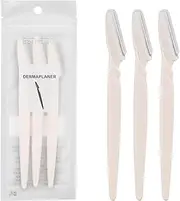 Generic Esthetic Tok Dermaplaning Tool, 3ct Dermaplane Razor, Face & Eyebrow Razor, Peach Fuzz Remover