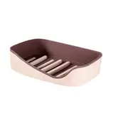 10Pcs No Drilling Wall Mounted Double Layer Soap Holder Sponge Dish Bathroom Accessories Self Adhesive
