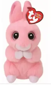 Ty Basket Beanies Easter Spring Beanie Babie Pink Jasper Bunny Rabbit