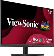 VA3209M 32 Inch IPS Full HD 1080P Monitor with Frameless Design, 75 Hz, Dual Spe