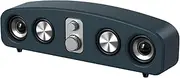 Wireles Bluetooth Speaker Metal Tone Computer Desktop Gaming Subwoofer Switchable Between Wired and Wireless ABS Sound, Navy Blue