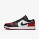 Nike Air Jordan 1 Low [553558-161 男 休閒鞋 喬丹 低筒 黑紅腳趾 AJ1 白黑紅