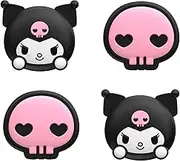 Yocore Cute Switch Thumb Grip Caps, Soft Silicone Joystick Covers Keycaps for OLED/Lite, 4pcs (KLM)