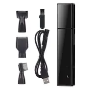 Portable Men Electric Shavers Nose Hair Trimmer Ear Face Shaving Scissors Scraping Razor Eyebrow Clipper Hair Cutting USB Charge