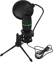 Yardwe Efficient Practical Gaming Microphone Computer Condenser Mic Set Noise Reduction for Streaming Conference Calls